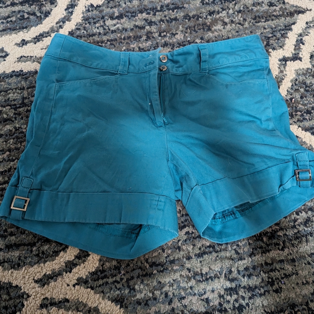 Blue White House Black Market Shorts Size 8